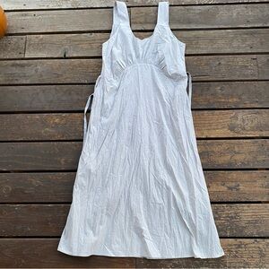 Ilona khon gather busy grey dress light weight s/s 2023 line